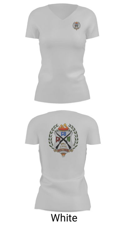 Triple Threat 22413242 Women's Short Sleeve V-neck Shirt - 7