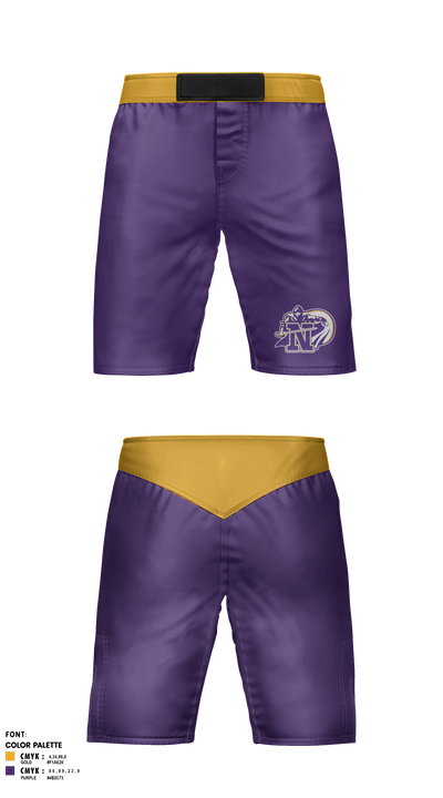 North Henderson High School Wrestling 82995559 Fight Shorts - 41