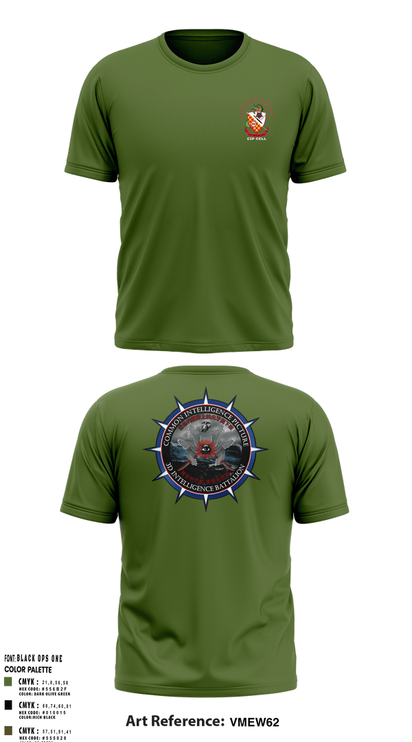 Short Sleeve Performance Shirt, 3rd Intelligence Battalion, Marines, Teamtime, Team time, sublimation, custom sports apparel, team uniforms, spirit wear, spiritwear, sports uniforms, custom shirts, team store, custom team store, fundraiser sports, apparel fundraiser