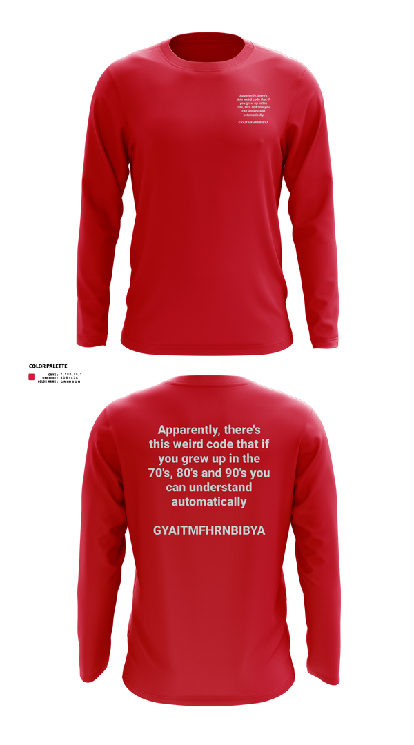 Long Sleeve Performance Shirt, Ultra, Spirit Store, Teamtime, Team time, sublimation, custom sports apparel, team uniforms, spirit wear, spiritwear, sports uniforms, custom shirts, team store, custom team store, fundraiser sports, apparel fundraiser