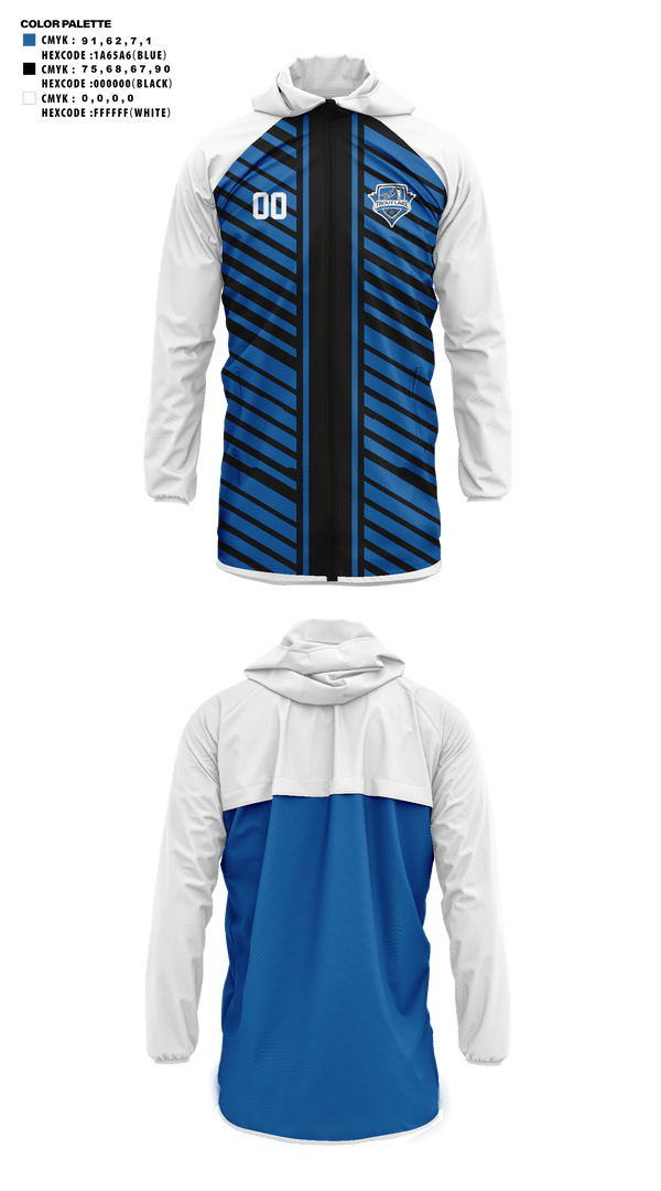 Windbreaker, Trout Lake High School Soccer, Men's Soccer, Teamtime, Team time, sublimation, custom sports apparel, team uniforms, spirit wear, spiritwear, sports uniforms, custom shirts, team store, custom team store, fundraiser sports, apparel fundraiser