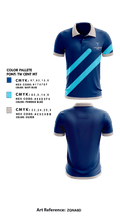 Perry Meridian High School Golf 92952446 Short Sleeve Performance Polo - 1