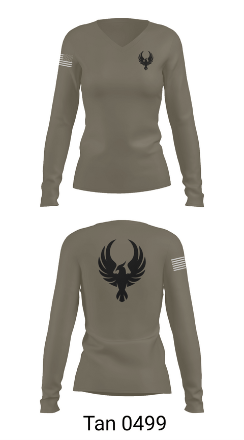 Womens Long Sleeve Vneck Shirt 1, Sky Private Security, Police, Teamtime, Team time, sublimation, custom sports apparel, team uniforms, spirit wear, spiritwear, sports uniforms, custom shirts, team store, custom team store, fundraiser sports, apparel fundraiser