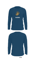 Marine Training Academy USA 92424931 Long Sleeve Performance Shirt - 35