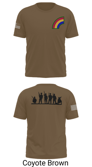Short Sleeve Performance Shirt, 42ND Infantry Division, Army, Teamtime, Team time, sublimation, custom sports apparel, team uniforms, spirit wear, spiritwear, sports uniforms, custom shirts, team store, custom team store, fundraiser sports, apparel fundraiser