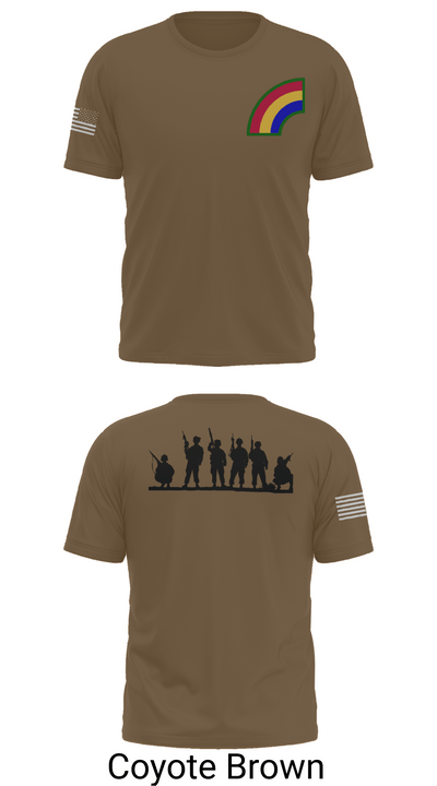 42ND Infantry Division 74550068 Short Sleeve Performance Shirt - 16