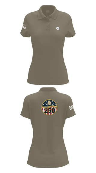 Womens Short Sleeve Performance Polo, Dooka, , Teamtime, Team time, sublimation, custom sports apparel, team uniforms, spirit wear, spiritwear, sports uniforms, custom shirts, team store, custom team store, fundraiser sports, apparel fundraiser