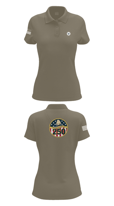 Dooka 76222209 Women's Short Sleeve Performance Polo  - 71