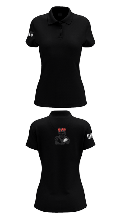 3rd squad 34801732 Women's Short Sleeve Performance Polo  - 35