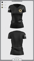 Deputy Cleveland 11330003 Women's Short Sleeve V-neck Shirt - 1