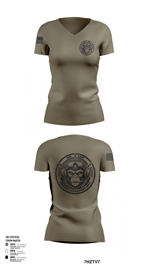 Women's Short Sleeve Vneck Shirt, SMTCSMTC SOC, Coast Guard, Teamtime, Team time, sublimation, custom sports apparel, team uniforms, spirit wear, spiritwear, sports uniforms, custom shirts, team store, custom team store, fundraiser sports, apparel fundraiser