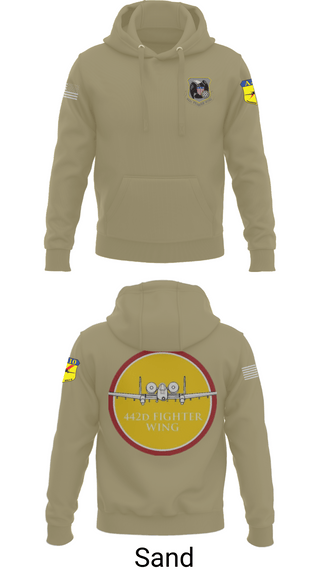 Hoodie, 442D FW, , Teamtime, Team time, sublimation, custom sports apparel, team uniforms, spirit wear, spiritwear, sports uniforms, custom shirts, team store, custom team store, fundraiser sports, apparel fundraiser