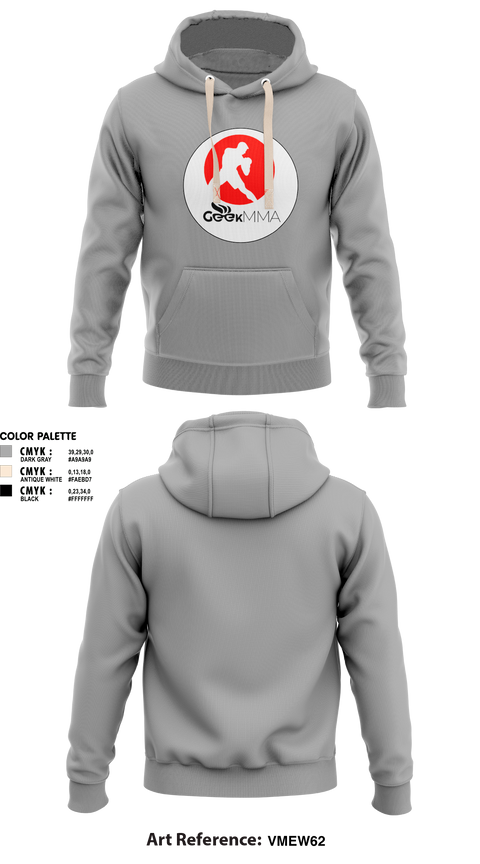 Hoodie, Geek MMA, Wrestling, Teamtime, Team time, sublimation, custom sports apparel, team uniforms, spirit wear, spiritwear, sports uniforms, custom shirts, team store, custom team store, fundraiser sports, apparel fundraiser