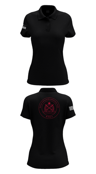 Women's Short Sleeve Performance Polo, B.N.R.A, Army, Teamtime, Team time, sublimation, custom sports apparel, team uniforms, spirit wear, spiritwear, sports uniforms, custom shirts, team store, custom team store, fundraiser sports, apparel fundraiser