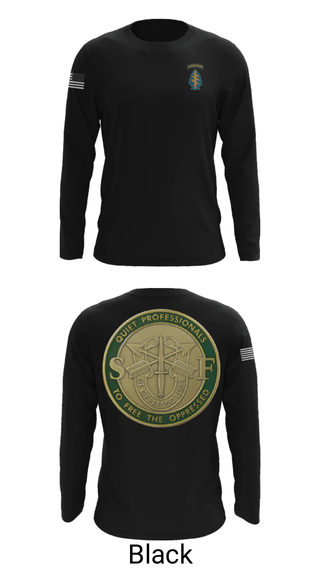 Long Sleeve Performance Shirt, Echo 20th SFG, National Guard, Teamtime, Team time, sublimation, custom sports apparel, team uniforms, spirit wear, spiritwear, sports uniforms, custom shirts, team store, custom team store, fundraiser sports, apparel fundraiser