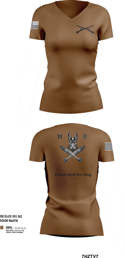 Dog Mortars 56526244 Women's Short Sleeve V-neck Shirt - 31
