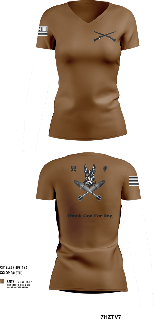 Womens Short Sleeve Vneck Shirt, Dog Mortars, , Teamtime, Team time, sublimation, custom sports apparel, team uniforms, spirit wear, spiritwear, sports uniforms, custom shirts, team store, custom team store, fundraiser sports, apparel fundraiser