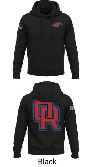 Hoodie, Oak Ridge High School Tennis, Tennis, Teamtime, Team time, sublimation, custom sports apparel, team uniforms, spirit wear, spiritwear, sports uniforms, custom shirts, team store, custom team store, fundraiser sports, apparel fundraiser