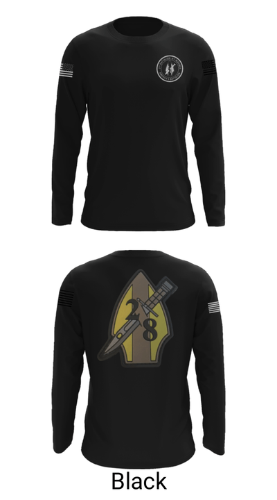 2nd bn 8th Marines 22362545 Long Sleeve Performance Shirt - 26
