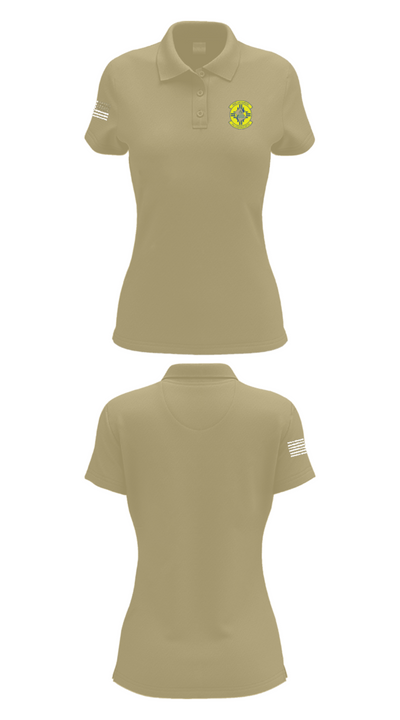 49 COMPTROLLER SQUADRON 45789639 Women's Short Sleeve Performance Polo  - 95