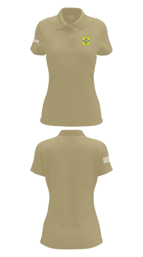 Women's Short Sleeve Performance Polo, 49 COMPTROLLER SQUADRON, , Teamtime, Team time, sublimation, custom sports apparel, team uniforms, spirit wear, spiritwear, sports uniforms, custom shirts, team store, custom team store, fundraiser sports, apparel fundraiser