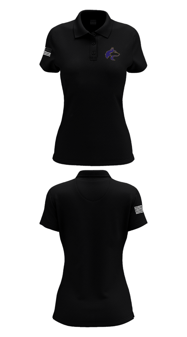 Womens Short Sleeve Performance Polo, Marsing High School Cheer, Cheer, Teamtime, Team time, sublimation, custom sports apparel, team uniforms, spirit wear, spiritwear, sports uniforms, custom shirts, team store, custom team store, fundraiser sports, apparel fundraiser