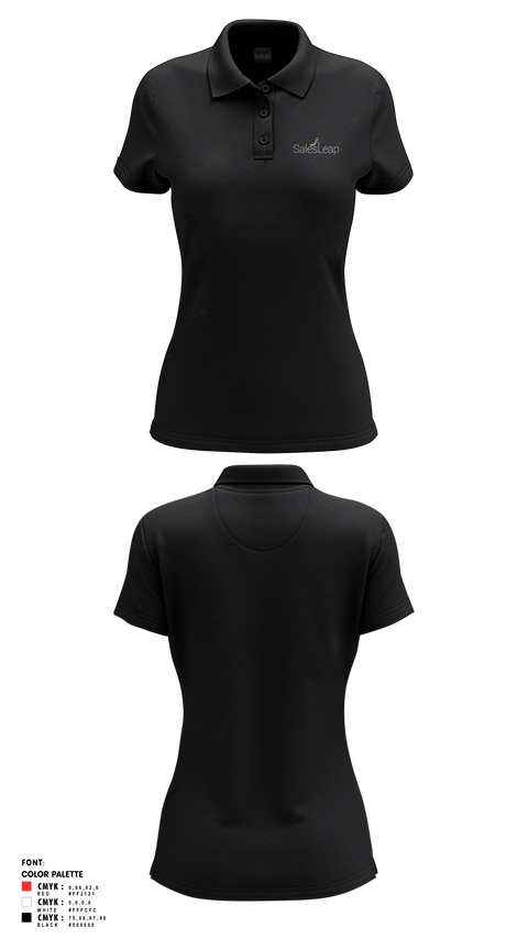 Womens Short Sleeve Performance Polo, SalesLeap, , Teamtime, Team time, sublimation, custom sports apparel, team uniforms, spirit wear, spiritwear, sports uniforms, custom shirts, team store, custom team store, fundraiser sports, apparel fundraiser