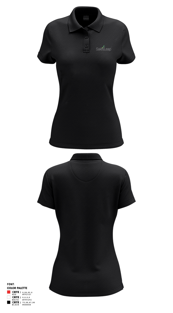 Womens Short Sleeve Performance Polo, SalesLeap, , Teamtime, Team time, sublimation, custom sports apparel, team uniforms, spirit wear, spiritwear, sports uniforms, custom shirts, team store, custom team store, fundraiser sports, apparel fundraiser