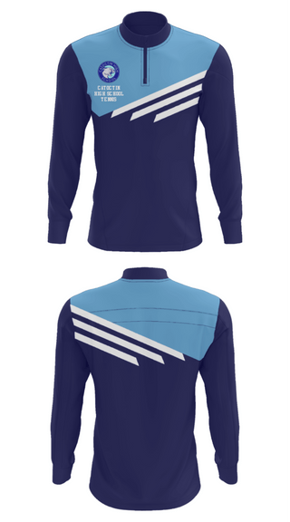 Quarter Zip Jacket, Catoctin High School Tennis, Tennis, Teamtime, Team time, sublimation, custom sports apparel, team uniforms, spirit wear, spiritwear, sports uniforms, custom shirts, team store, custom team store, fundraiser sports, apparel fundraiser
