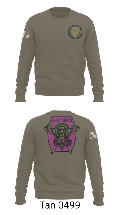 3-10 GSAB 50108135 Crew Neck Sweatshirt - 65