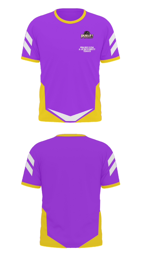Short Sleeve Performance Polo, Prairie View A&M University Tennis, Tennis, Teamtime, Team time, sublimation, custom sports apparel, team uniforms, spirit wear, spiritwear, sports uniforms, custom shirts, team store, custom team store, fundraiser sports, apparel fundraiser