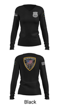 Co-op City Police Department 96634913 Women's Long Sleeve V-neck Shirt - 35