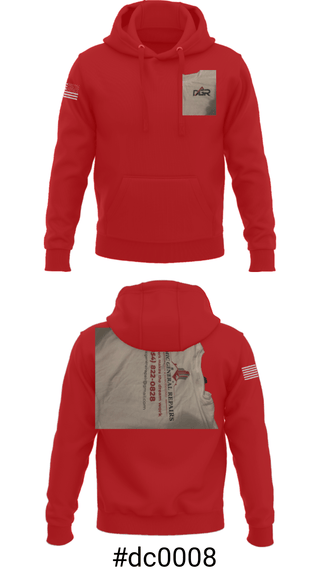 Hoodie, Dynamic General Repairs Inc, , Teamtime, Team time, sublimation, custom sports apparel, team uniforms, spirit wear, spiritwear, sports uniforms, custom shirts, team store, custom team store, fundraiser sports, apparel fundraiser