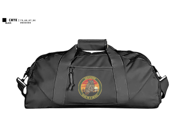 Duffle Bag, 346 MP CO 3rd Platoon, Army, Teamtime, Team time, sublimation, custom sports apparel, team uniforms, spirit wear, spiritwear, sports uniforms, custom shirts, team store, custom team store, fundraiser sports, apparel fundraiser