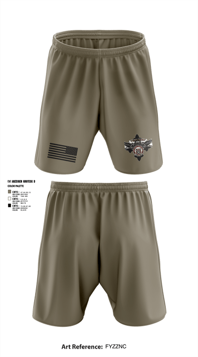 404 ASB 69680757 Athletic Shorts With Pockets - 1