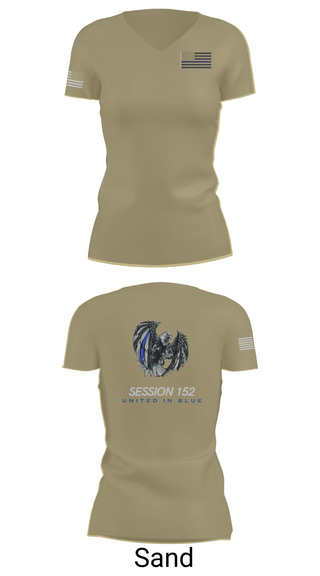Womens Short Sleeve Vneck Shirt, Session 152, Police, Teamtime, Team time, sublimation, custom sports apparel, team uniforms, spirit wear, spiritwear, sports uniforms, custom shirts, team store, custom team store, fundraiser sports, apparel fundraiser