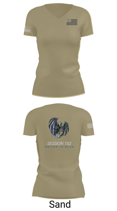 Session 152 47396469 Women's Short Sleeve V-neck Shirt - 84