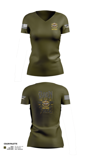 Womens Short Sleeve Vneck Shirt, HDCI east coast, , Teamtime, Team time, sublimation, custom sports apparel, team uniforms, spirit wear, spiritwear, sports uniforms, custom shirts, team store, custom team store, fundraiser sports, apparel fundraiser