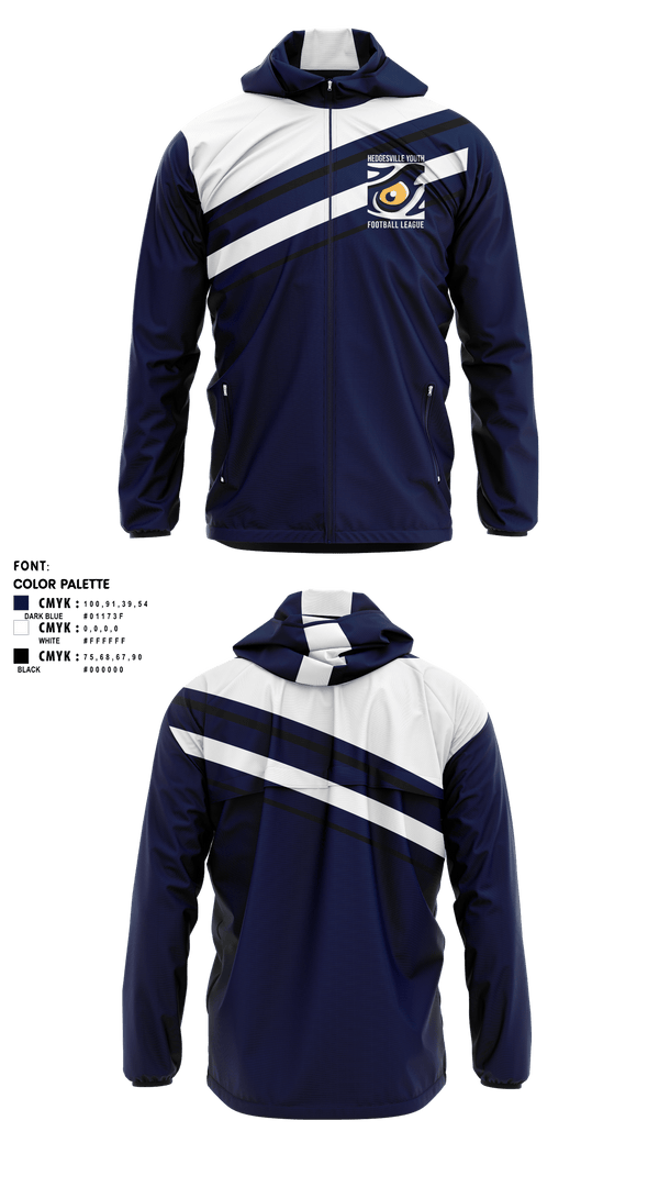 Windbreaker, Hedgesville Youth Football League, , Teamtime, Team time, sublimation, custom sports apparel, team uniforms, spirit wear, spiritwear, sports uniforms, custom shirts, team store, custom team store, fundraiser sports, apparel fundraiser