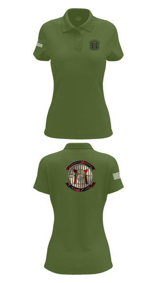 Womens Short Sleeve Performance Polo, HQSPT Bn, PMO, Brig, Marines, Teamtime, Team time, sublimation, custom sports apparel, team uniforms, spirit wear, spiritwear, sports uniforms, custom shirts, team store, custom team store, fundraiser sports, apparel fundraiser