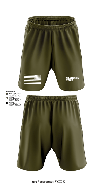 Franklin swat 83004545 Athletic Shorts With Pockets - 1