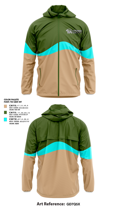 T&A Express LLC 81291487 Windbreaker - 1