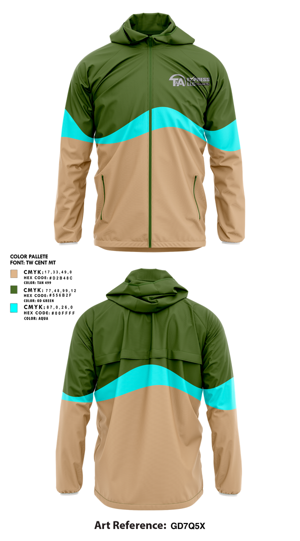 Windbreaker, T&A Express LLC, , Teamtime, Team time, sublimation, custom sports apparel, team uniforms, spirit wear, spiritwear, sports uniforms, custom shirts, team store, custom team store, fundraiser sports, apparel fundraiser