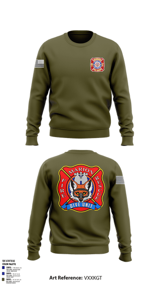 Crew Neck Sweatshirt, , Fire Department, Teamtime, Team time, sublimation, custom sports apparel, team uniforms, spirit wear, spiritwear, sports uniforms, custom shirts, team store, custom team store, fundraiser sports, apparel fundraiser