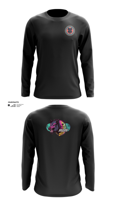 Black Boars 84058902 Long Sleeve Performance Shirt 2