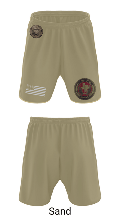 Hays County SWAT 65771365 Athletic Shorts With Pockets - 85