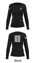 a-co 2-2in 3/10 62534223 Women's Long Sleeve V-neck Shirt -1 37