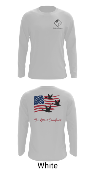 Long Sleeve Performance Shirt, Buckstrut OutdoorsBuckstrut Outdoors, , Teamtime, Team time, sublimation, custom sports apparel, team uniforms, spirit wear, spiritwear, sports uniforms, custom shirts, team store, custom team store, fundraiser sports, apparel fundraiser