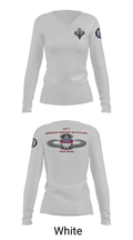 307th bsb 83120059 Women's Long Sleeve V-neck Shirt - 9