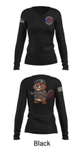 315th SFS 85031138 Women's Long Sleeve V-neck Shirt - 37